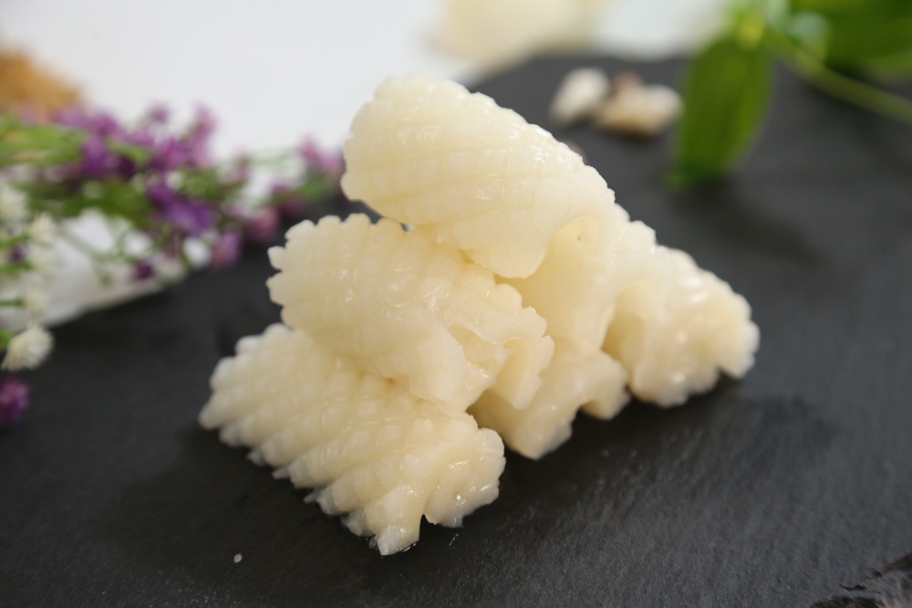 Frozen squid flowers IQF