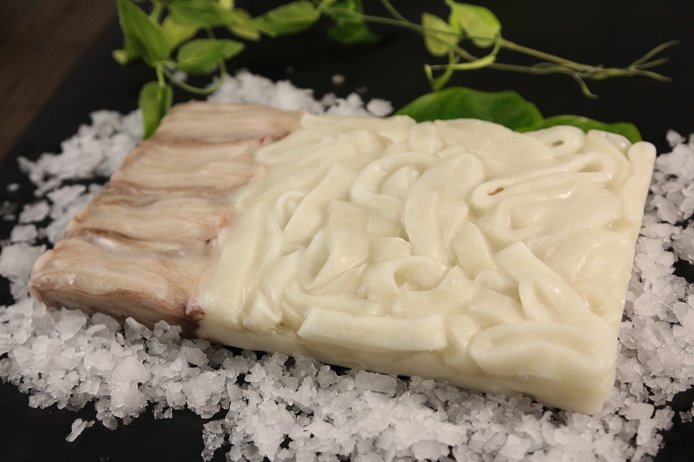 Frozen squid Ring and Tentacles Block